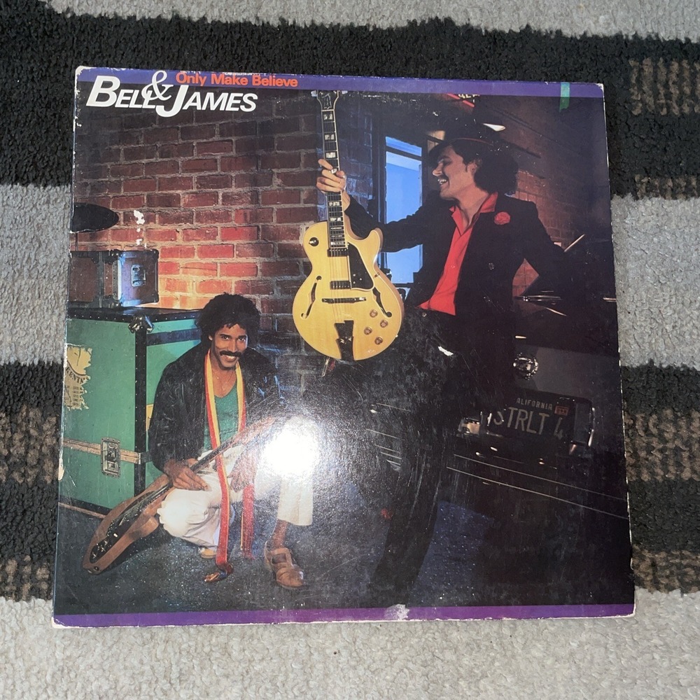 Bell and James Only Make Believe Vinyl LP 1979‎ A&M  SP-4759 Funk Soul Disco